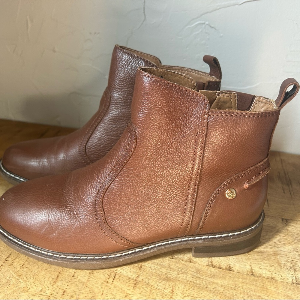 Easy Spirit Brown Ankle Booties